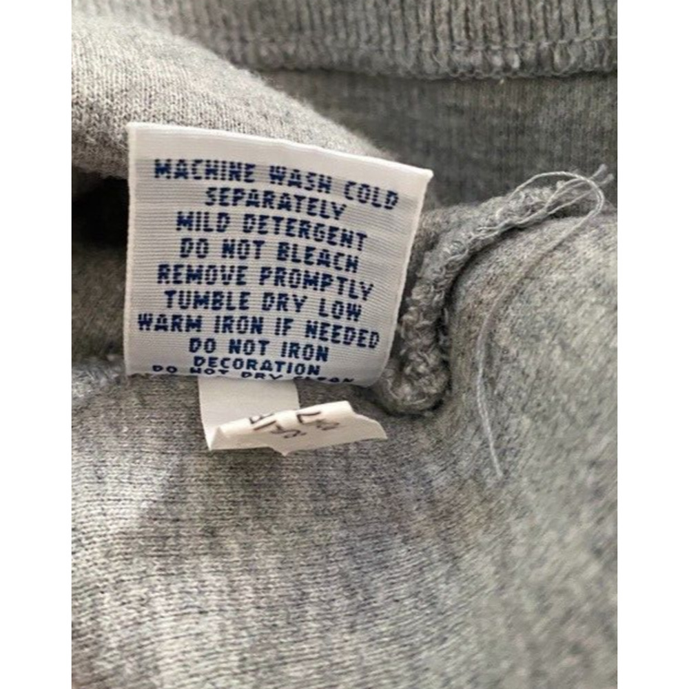 POLO RALPH LAUREN GREY HEATHER PONY HALF ZIP SWEATER FLEECE SWEATSHIRT XL - Picture 6 of 6